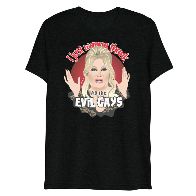 Evil Gays (Triblend)-Triblend T-Shirt-Swish Embassy