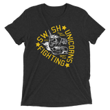 FIghting Unicorns (Triblend)-Triblend T-Shirt-Swish Embassy