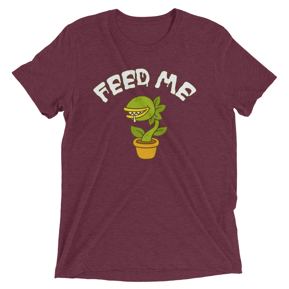 Feed Me (Triblend)-Triblend T-Shirt-Swish Embassy