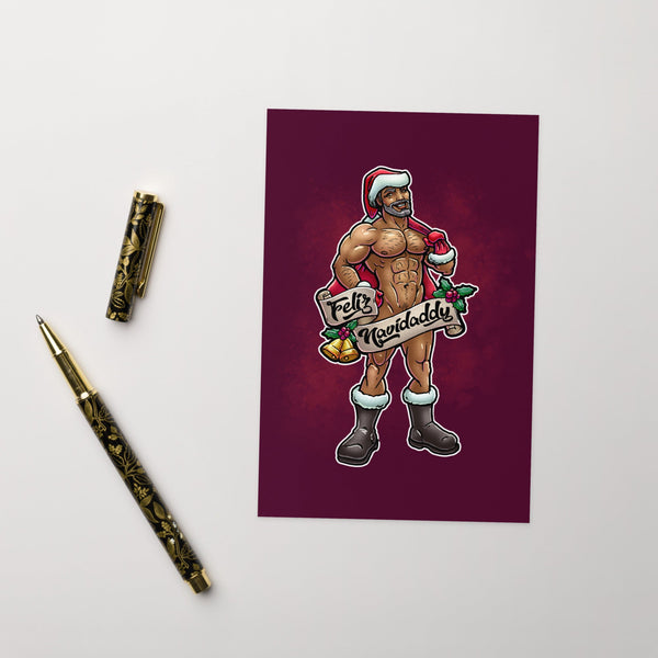 Feliz Navidaddy — Greeting Card