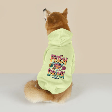 Fetch Me a Drink (Pet Hoodie)-Pet Hoodie-Swish Embassy