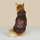 Fetch Me a Drink (Pet Hoodie)-Pet Hoodie-Swish Embassy