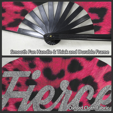 Fierce (Folding Clack Fan)-Folding Fans-Swish Embassy