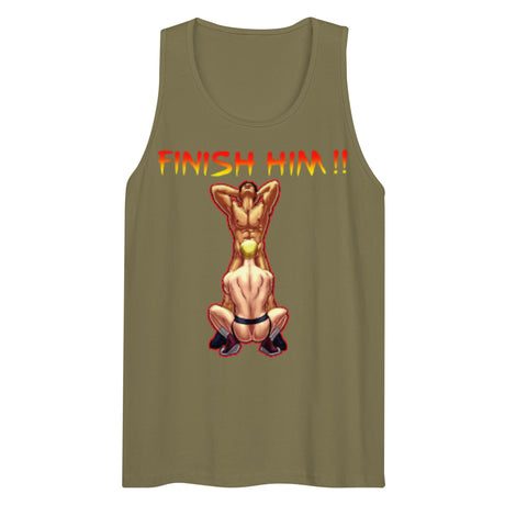 Finish Him (Tank Top)-Tank Top-Swish Embassy