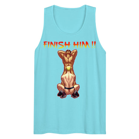 Finish Him (Tank Top)-Tank Top-Swish Embassy