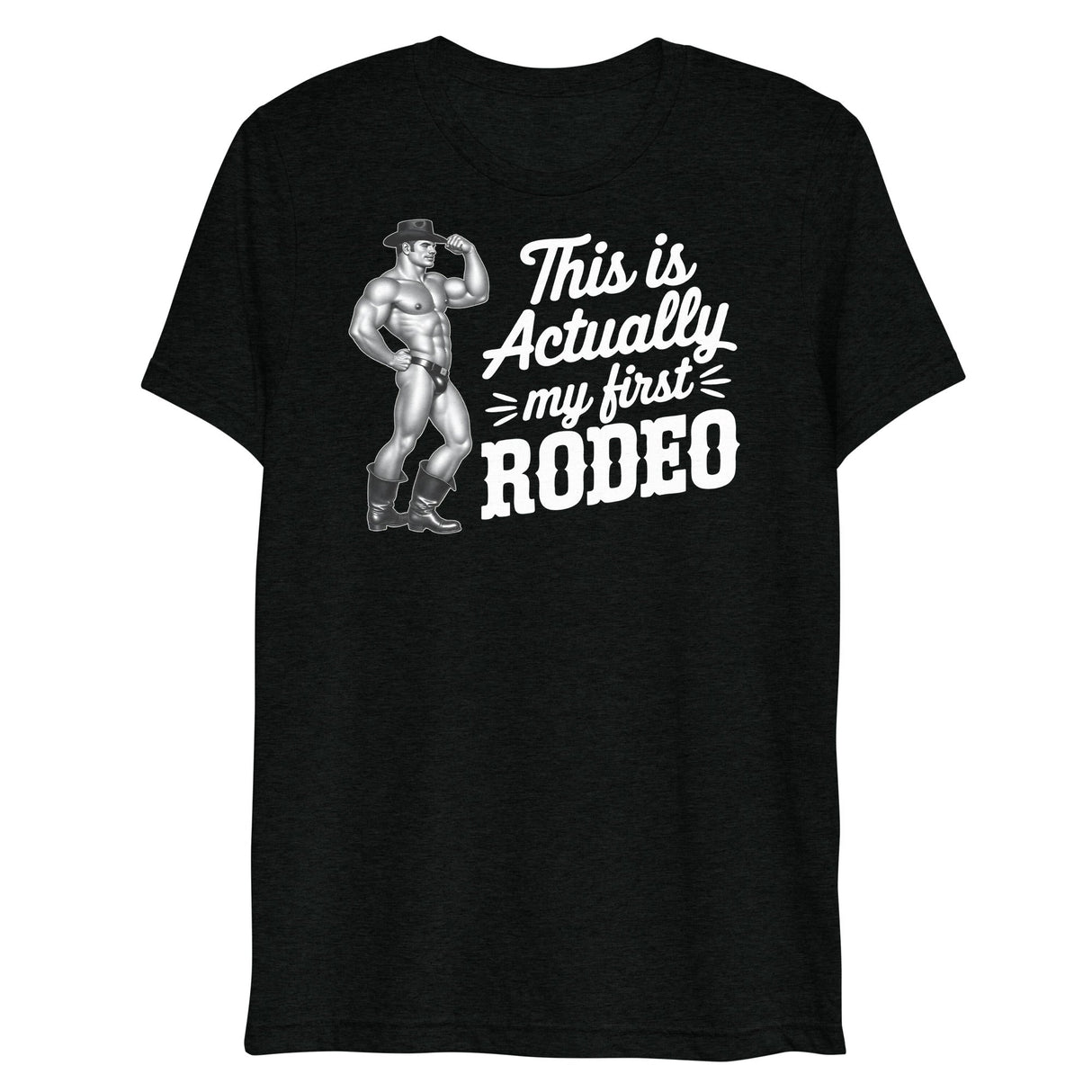 First Rodeo (Triblend)-Triblend T-Shirt-Swish Embassy