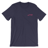 Flamingo (Embroidered T-Shirt)-Embroidered T-Shirts-Swish Embassy