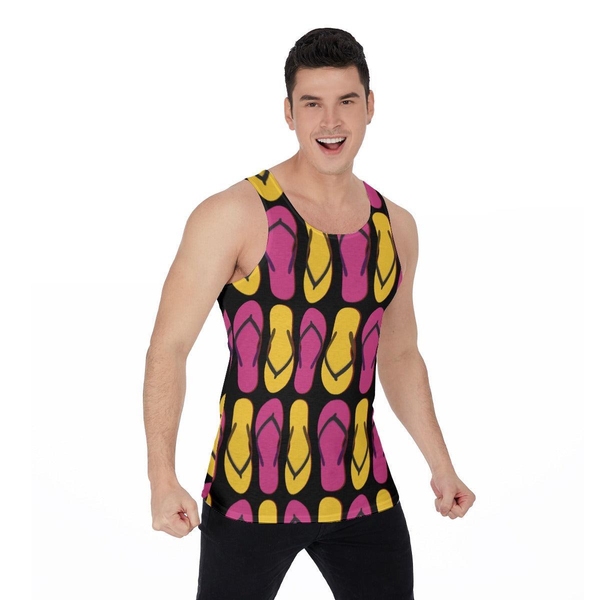 Flip Flops (Allover Tank Top)-Allover Tank Top-Swish Embassy