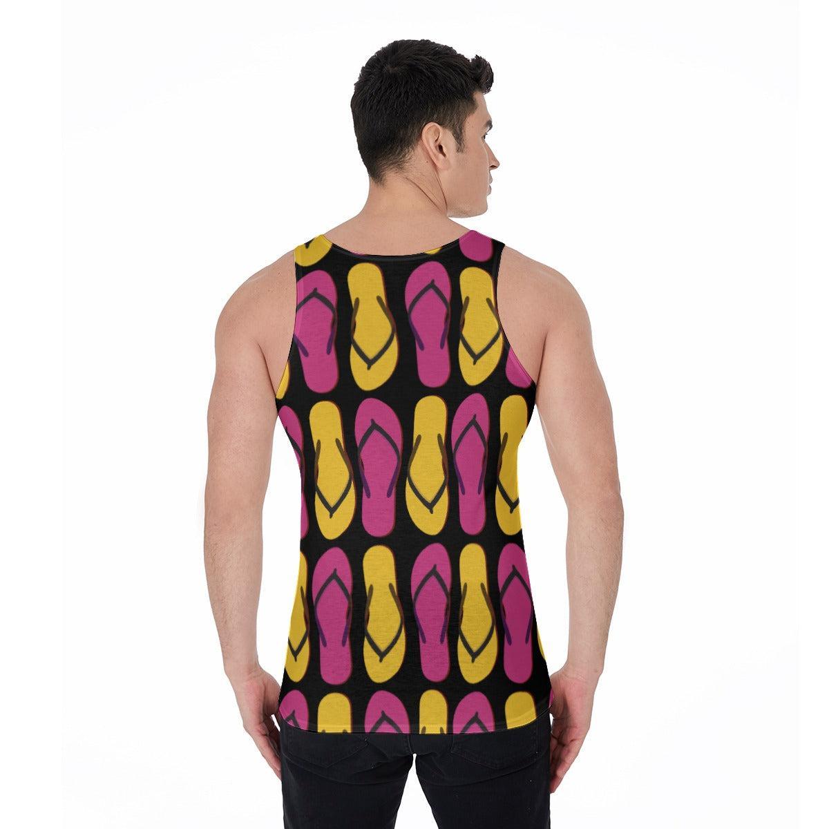 Flip Flops (Allover Tank Top)-Allover Tank Top-Swish Embassy