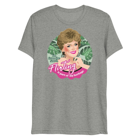 Flirting (Triblend)-Triblend T-Shirt-Swish Embassy