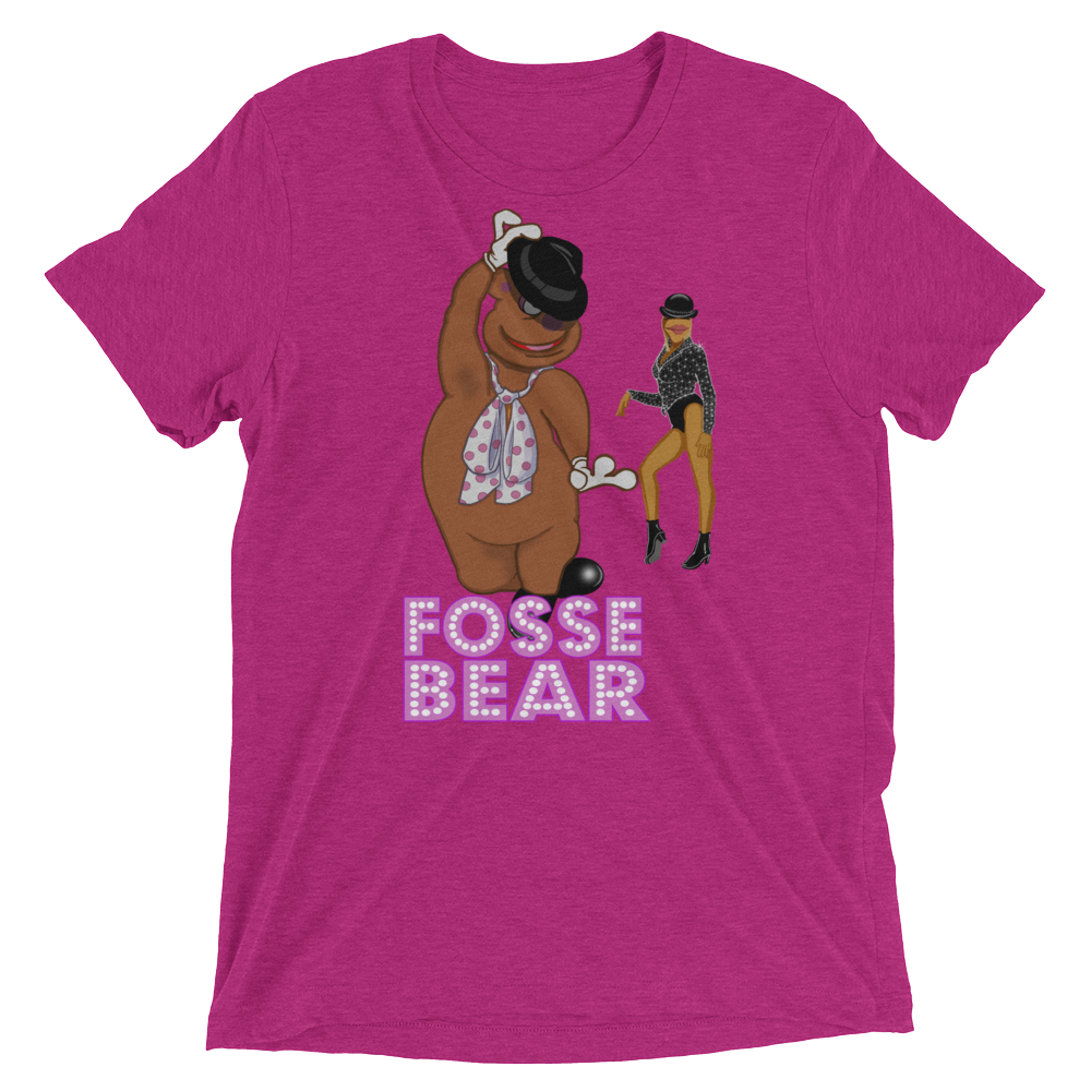 Fosse Bear (Triblend)-Triblend T-Shirt-Swish Embassy