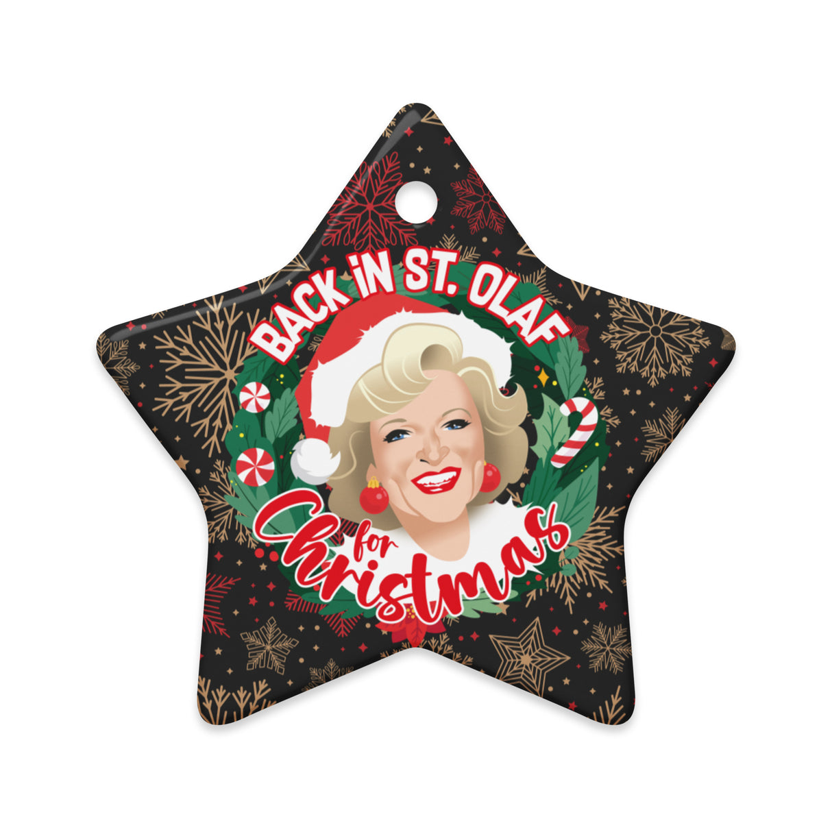 GG Back in St Olaf (Ceramic Ornament)-Ceramic Ornament-Swish Embassy