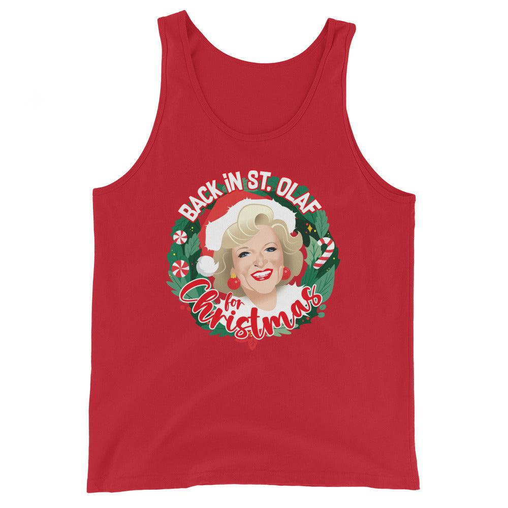 GG Back in St Olaf Christmas (Tank Top)-Christmas Tanks-Swish Embassy