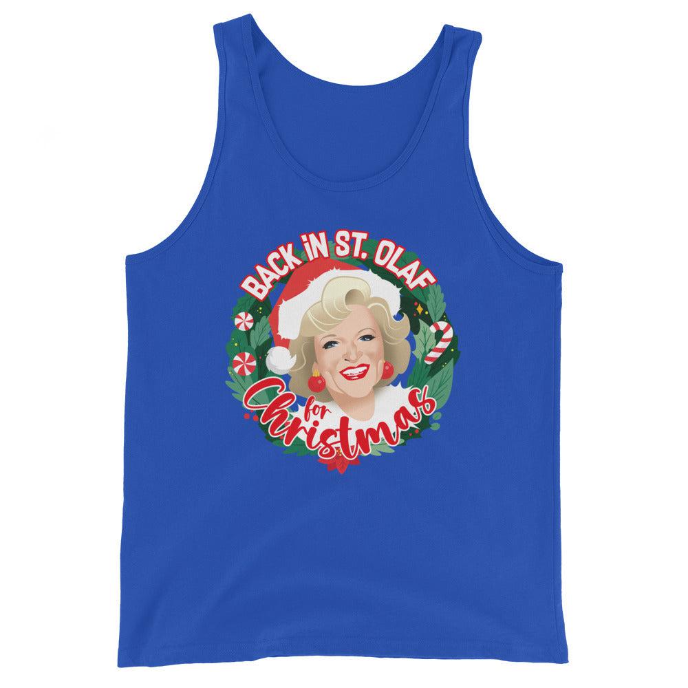 GG Back in St Olaf Christmas (Tank Top)-Christmas Tanks-Swish Embassy