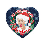 GG No I Will Not Have A Merry Xmas (Ceramic Ornament)-Ceramic Ornament-Swish Embassy