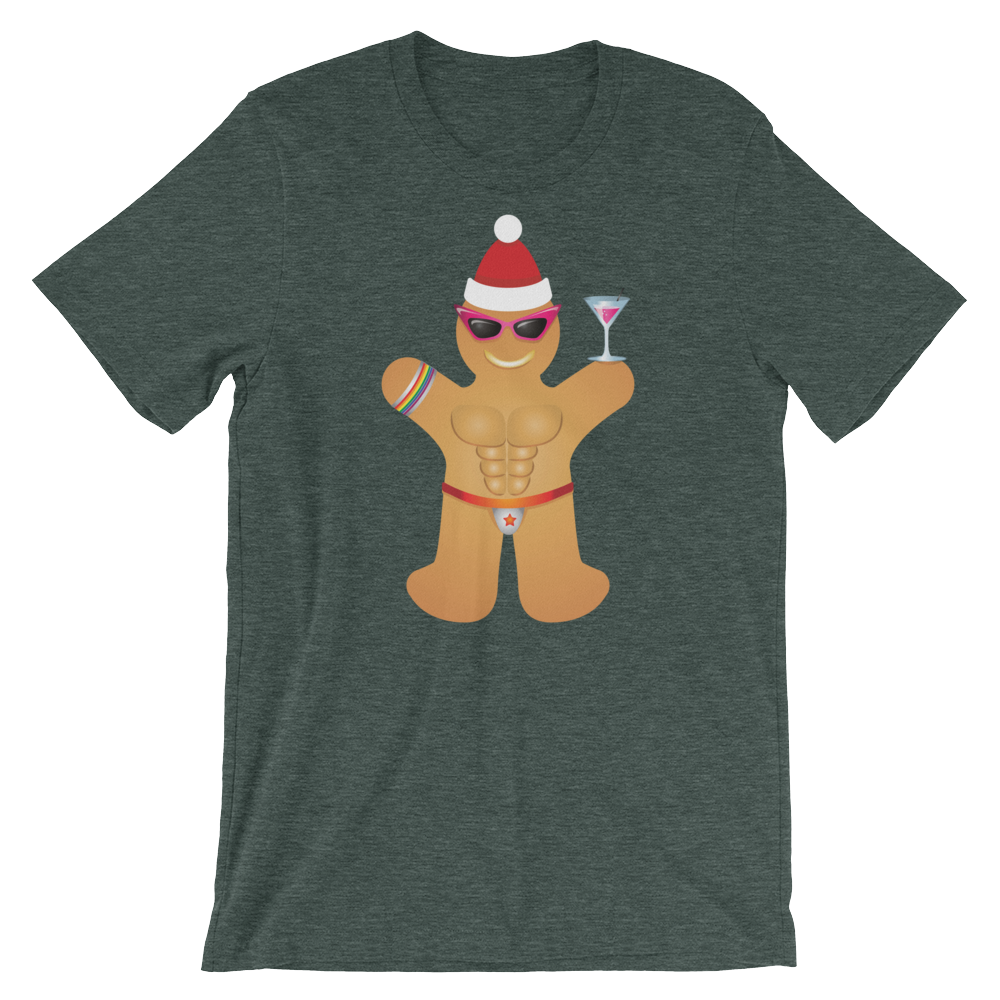 Gingerbread Circuit Man-T-Shirts-Swish Embassy