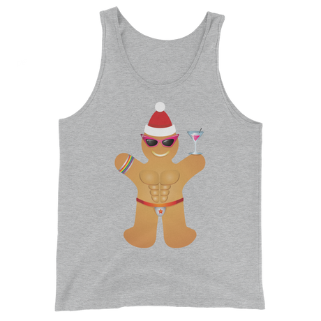 Gingerbread Circuit Man (Tank Top)-Tank Top-Swish Embassy