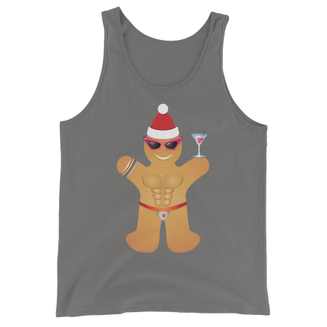 Gingerbread Circuit Man (Tank Top)-Tank Top-Swish Embassy