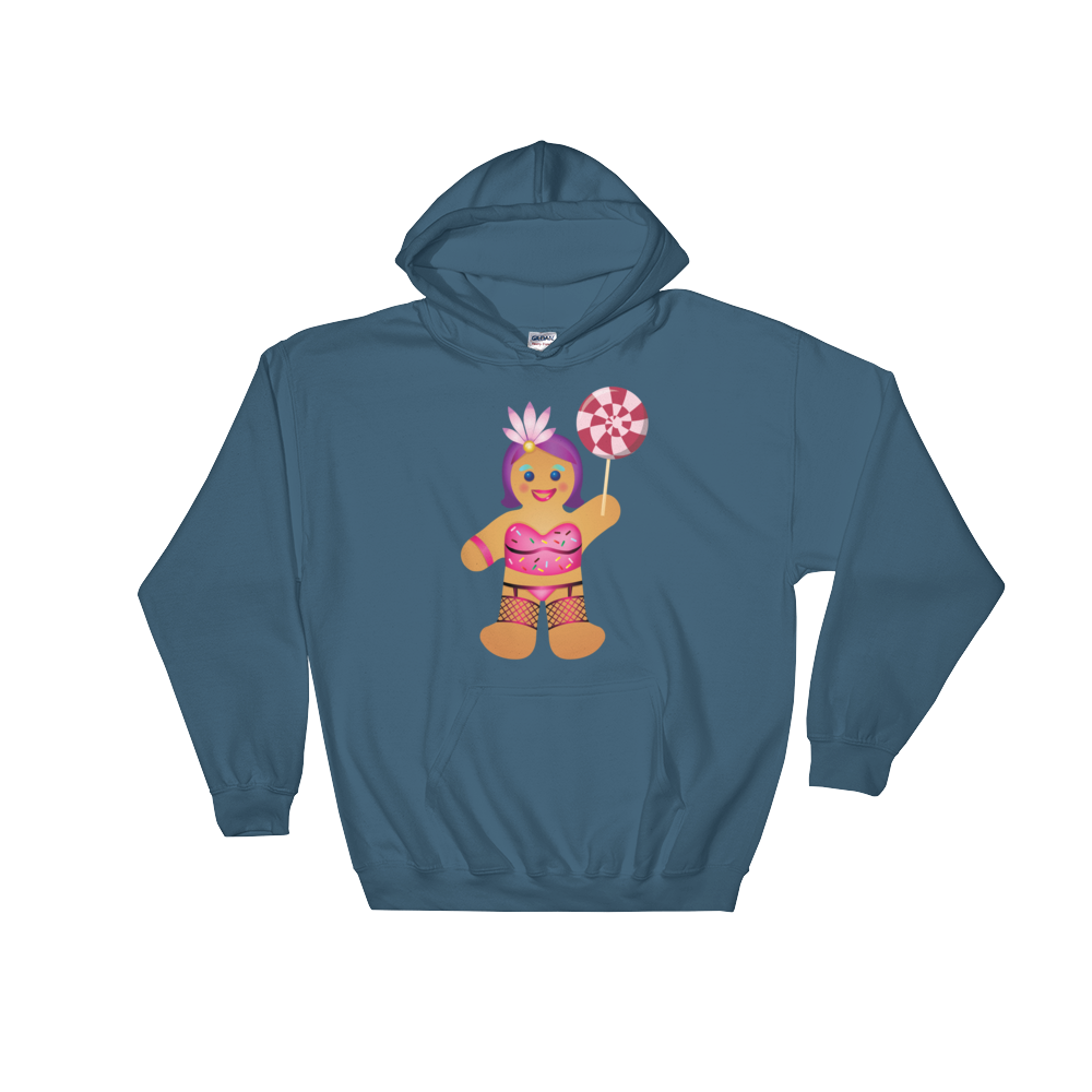 Gingerbread Drag Queen (Hoodie)-Hoodie-Swish Embassy