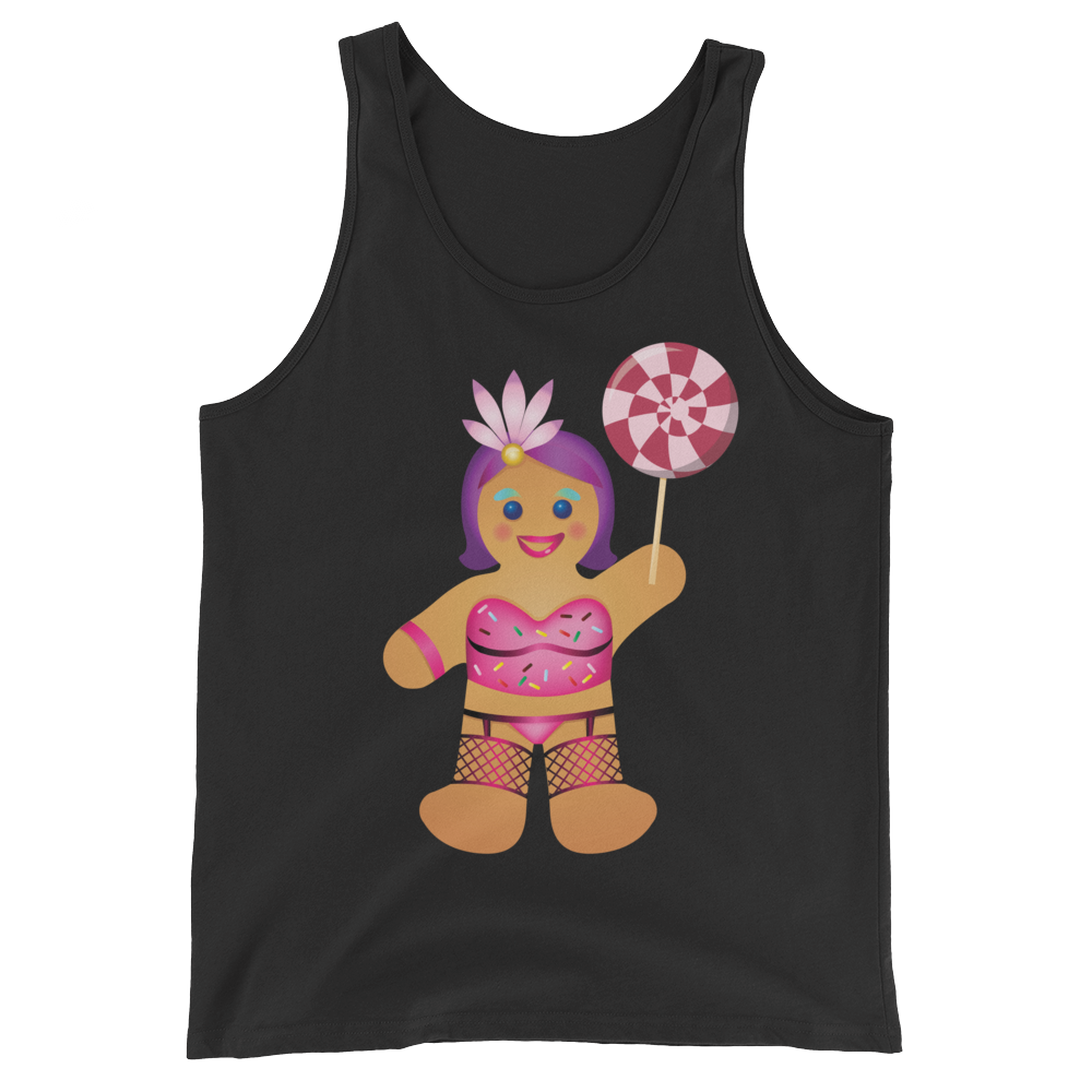 Gingerbread Drag Queen (Tank Top)-Tank Top-Swish Embassy