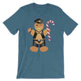 Gingerbread Leather Man-T-Shirts-Swish Embassy