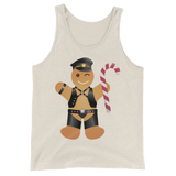 Gingerbread Leather Man (Tank Top)-Tank Top-Swish Embassy