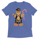 Gingerbread Leather Man (Triblend)-Triblend T-Shirt-Swish Embassy