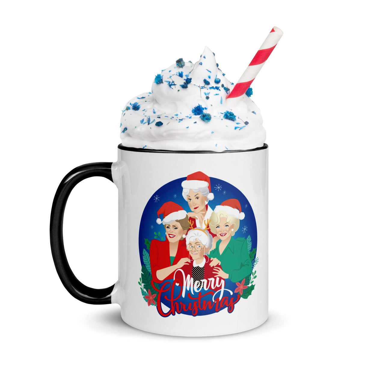 Golden Christmas (Christmas Mugs)-Mugs-Swish Embassy