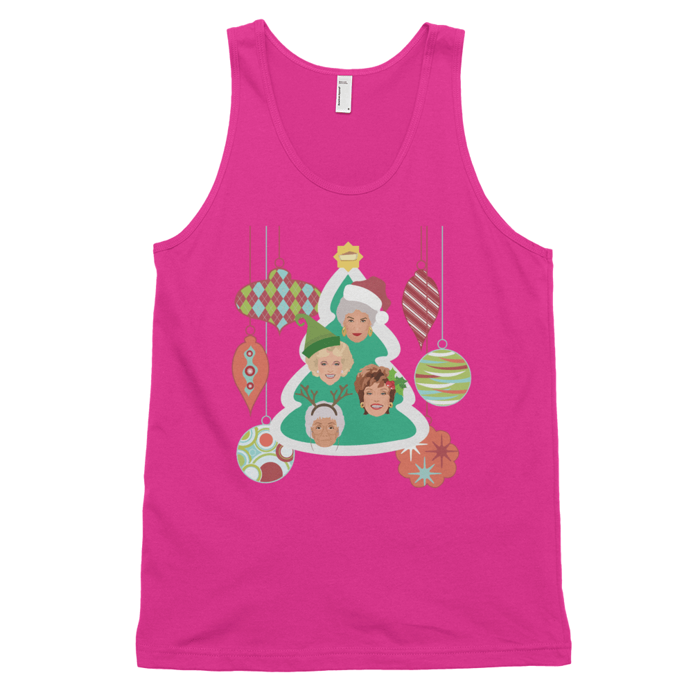 Golden Christmas (Tank Top)-Tank Top-Swish Embassy