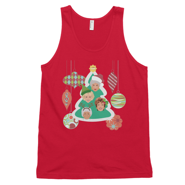 Golden Christmas (Tank Top)-Tank Top-Swish Embassy