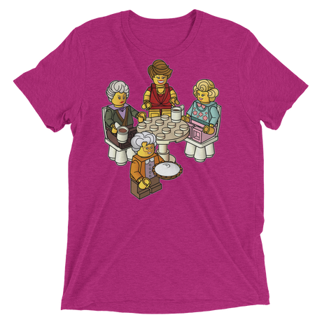 Golden Girls Blocks (Triblend)-Triblend T-Shirt-Swish Embassy