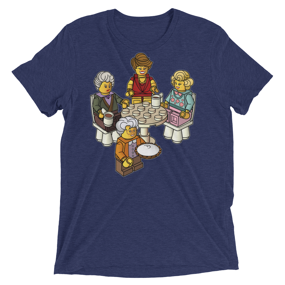 Golden Girls Blocks (Triblend)-Triblend T-Shirt-Swish Embassy