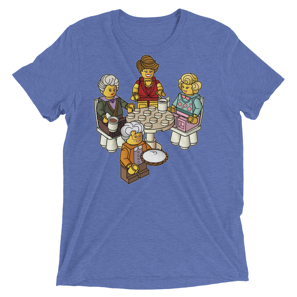 Golden Girls Blocks (Triblend)-Triblend T-Shirt-Swish Embassy