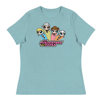 Goldenpuff Girls (Women's Relaxed T-Shirt)-Women's T-Shirts-Swish Embassy