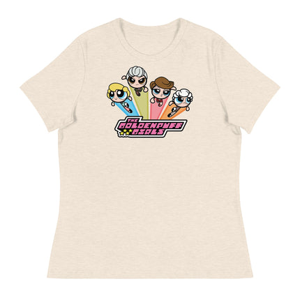 Goldenpuff Girls (Women's Relaxed T-Shirt)-Women's T-Shirts-Swish Embassy