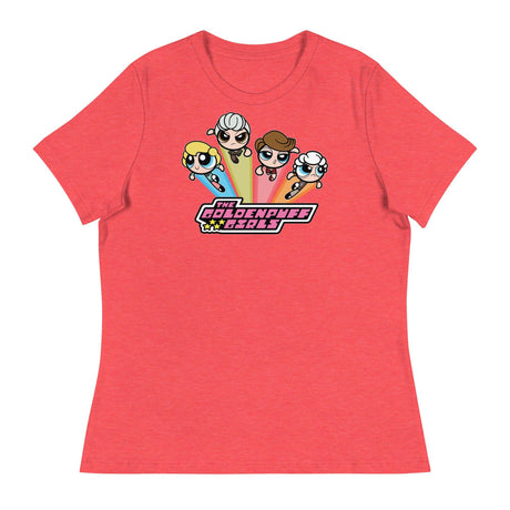 Goldenpuff Girls (Women's Relaxed T-Shirt)-Women's T-Shirts-Swish Embassy