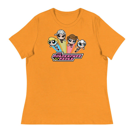 Goldenpuff Girls (Women's Relaxed T-Shirt)-Women's T-Shirts-Swish Embassy