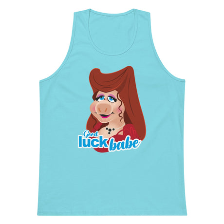 Good Luck Babe (Tank Top)-Tank Top-Swish Embassy