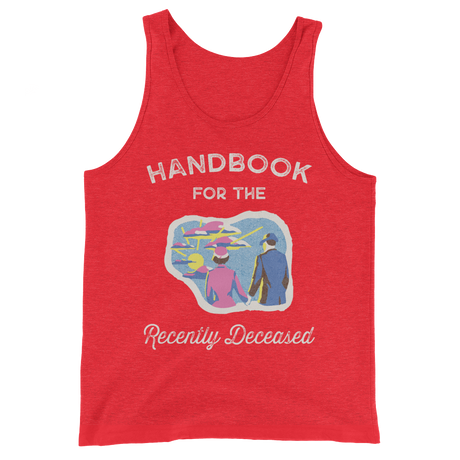 Handbook for the Recently Deceased (Tank Top)-Halloween Tank-Swish Embassy