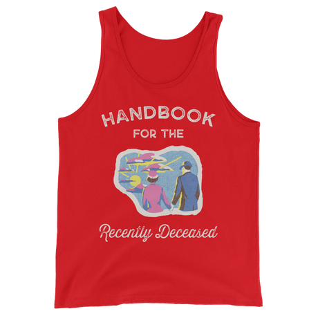 Handbook for the Recently Deceased (Tank Top)-Halloween Tank-Swish Embassy