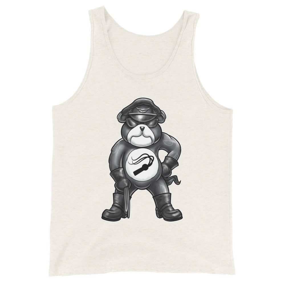 Hanky Bear - Black (Tank Top)-Tank Top-Swish Embassy