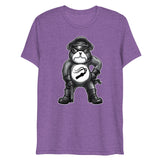 Hanky Bear - Black (Triblend)-Triblend T-Shirt-Swish Embassy