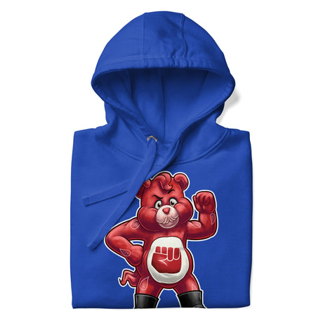 Hanky Bear - Red (Hoodie)-Hoodie-Swish Embassy