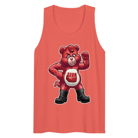 Hanky Bear - Red (Tank Top)-Tank Top-Swish Embassy