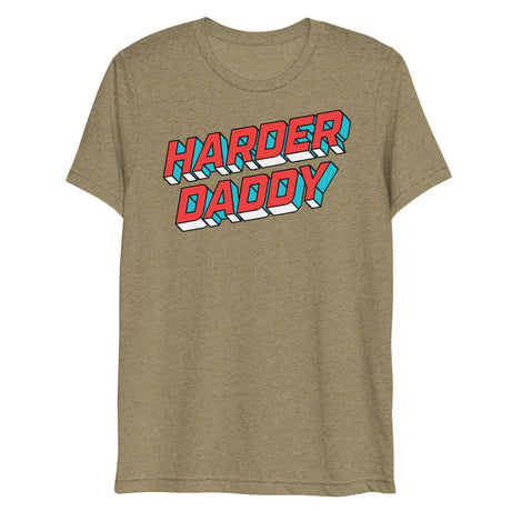 Harder Daddy (Triblend)-Triblend T-Shirt-Swish Embassy