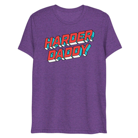 Harder Daddy (Triblend)-Triblend T-Shirt-Swish Embassy