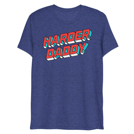 Harder Daddy (Triblend)-Triblend T-Shirt-Swish Embassy