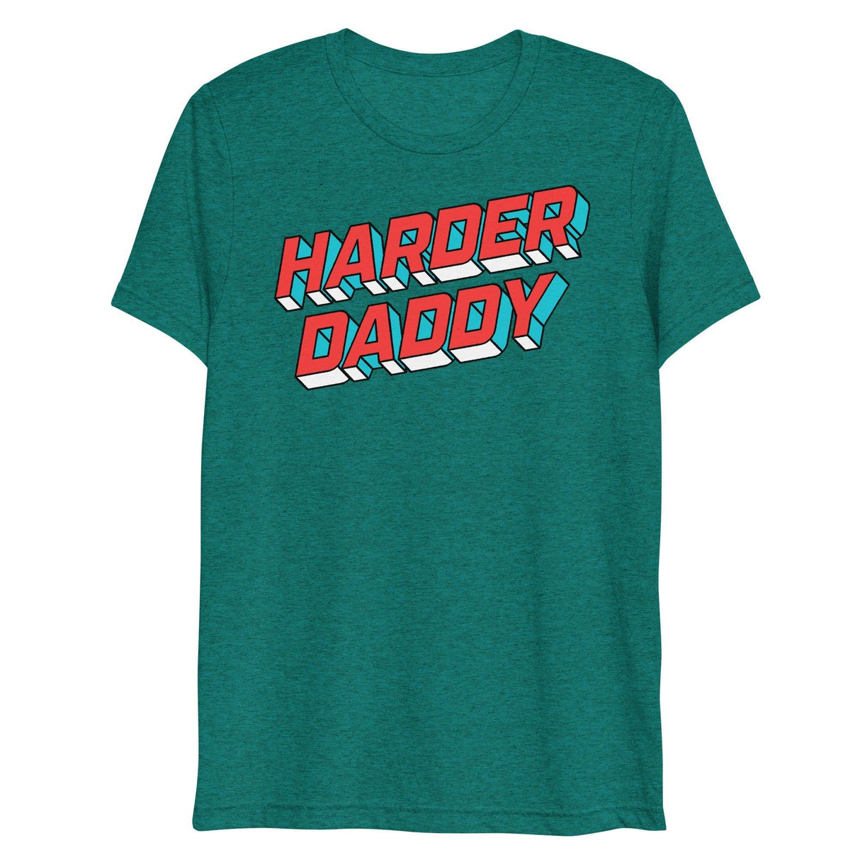 Harder Daddy (Triblend)-Triblend T-Shirt-Swish Embassy