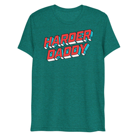 Harder Daddy (Triblend)-Triblend T-Shirt-Swish Embassy