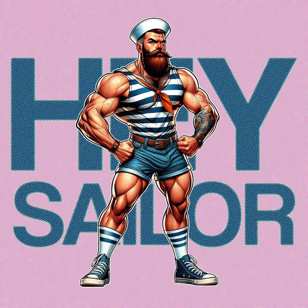 Hey Sailor-T-Shirts-Swish Embassy